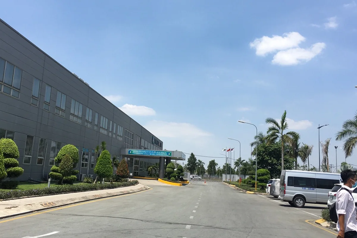 Cảnh quan khuôn viên doanh nghiệp - Bình Dương