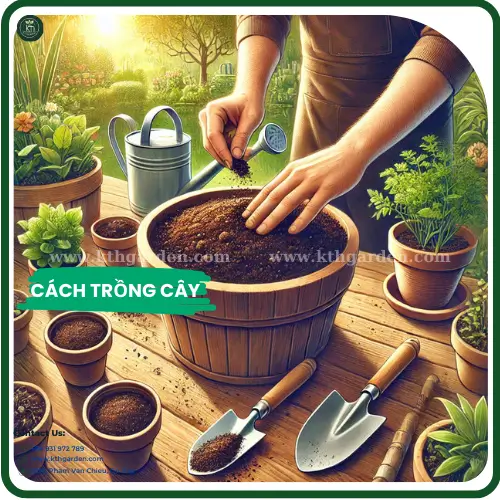 Cách trồng cây thân gỗ